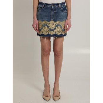 라이트 블루 스커트 153759963