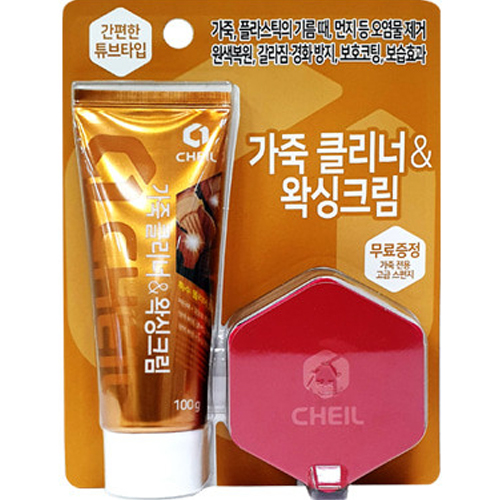 제일케미칼 가죽클리너 앤 왁싱크림 100g (1개)_이미지