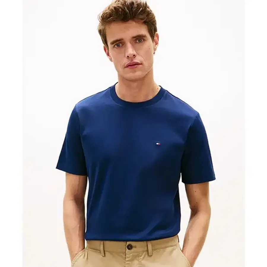 타미힐피거 TOMMY HILFIGER 인터록 티셔츠 T12G1TPO100MT2DCC 366462_이미지