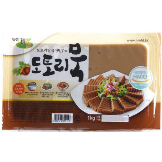 농민식품 도토리묵 1kg (1개)