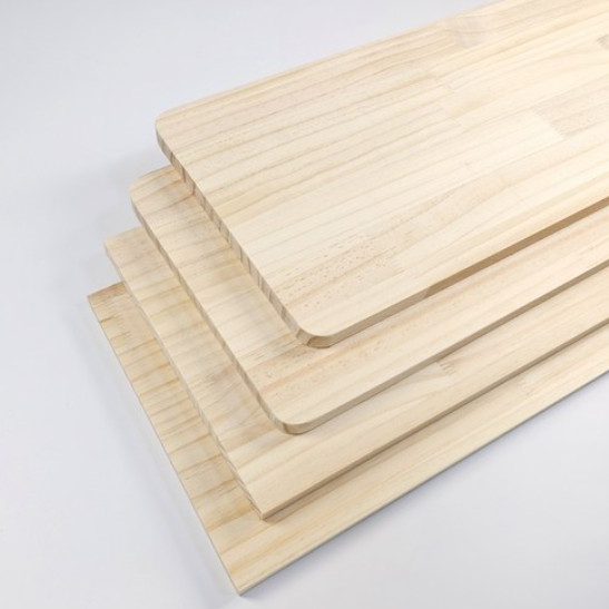 엘피우드 집성목 판재 라운딩 4면 18T (240 x 1,000mm)