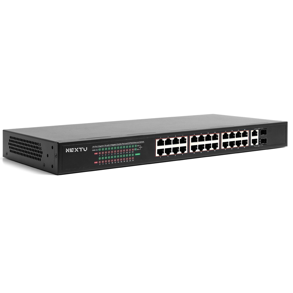 이지넷유비쿼터스 NEXT-POE6128SFP-TP 스위치허브_이미지