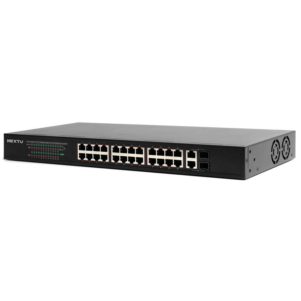 이지넷유비쿼터스 NEXT-POE6128SFP-TP 스위치허브_이미지
