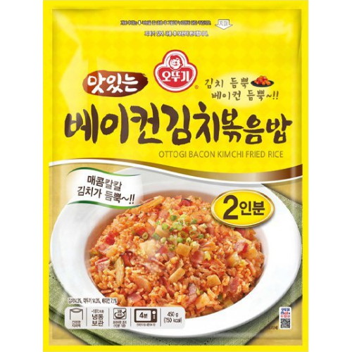 오뚜기 맛있는 베이컨 김치 볶음밥 450g