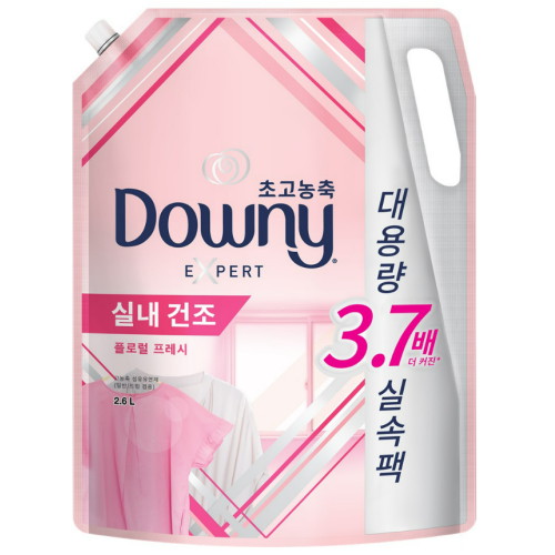 다우니 실내건조 플로럴프레시 리필 2.6L (2개)_이미지