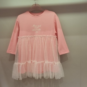 로엠걸즈 23년 신상 샤가 있어 더 예쁘고 편한 샤샤 티 원피스 RGOM2383P 핑크 120