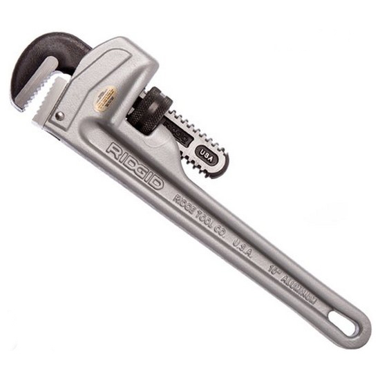 리지드 일자형 알루미늄 파이프렌치 10인치 31090