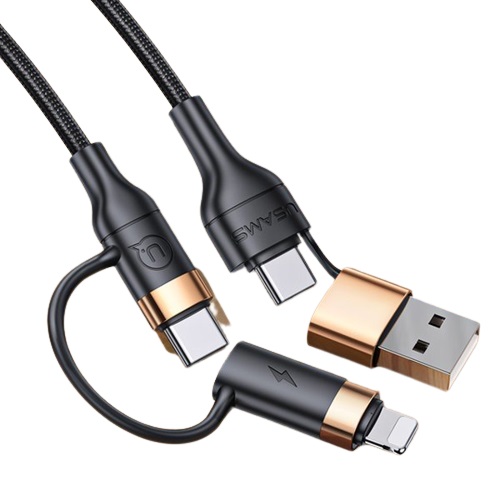 USAMS US-SJ483 4in1 멀티 케이블 (1.2m)