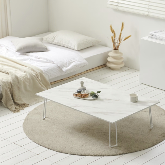 라니퍼니처 블루밍 LPM 다용도 접이식 테이블 (60x40cm)_이미지