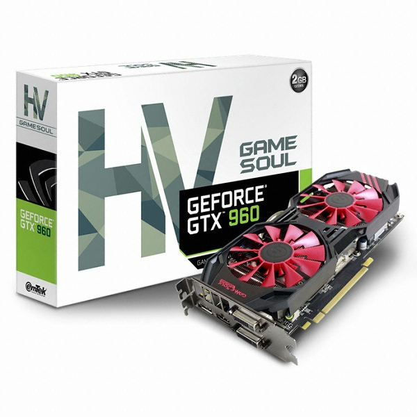 이엠텍 HV 지포스 GTX960 D5 2GB GAMESOUL