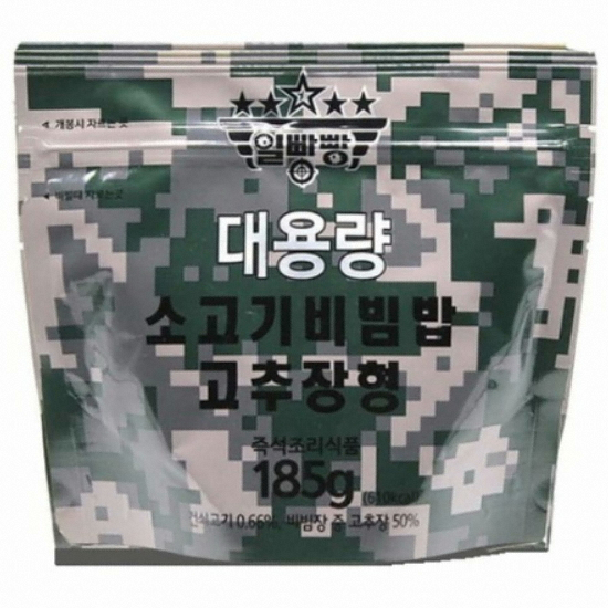 참미푸드 일빵빵 제육비빔밥 고추장형 185g (1개)_이미지