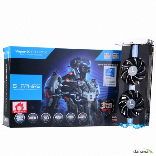 SAPPHIRE �󵥿� R9 370X OC D5 2GB Vapor-X
