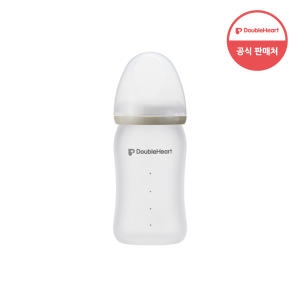 더블하트 실리콘 코팅 노꼭지 유리젖병 160ml이미지입니다. 누르면 해당 게시물로 새창이동합니다.