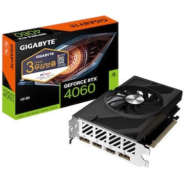 GIGABYTE 지포스 RTX 4060 UD2 D6 8GB 피씨디렉트