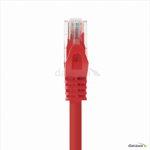 대원TMT CAT.6 UTP 랜케이블 빨강 (DW-UTP6R, 5m)_이미지