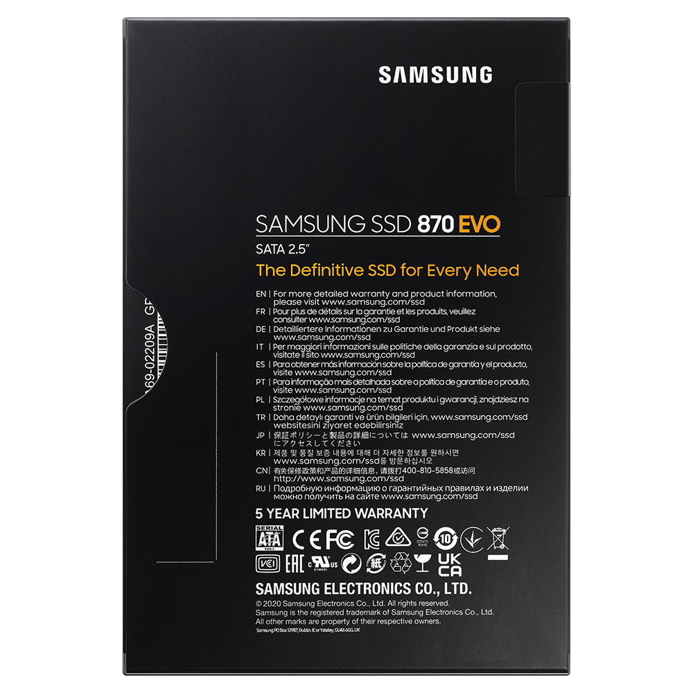 삼성전자 870 EVO 해외구매 [2TB]