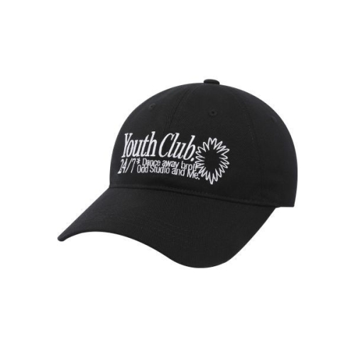 오드스튜디오 ODDSTUDIO 19일 배송 유스클럽 자수 로고 볼캡 BLACK 5011970924 403173