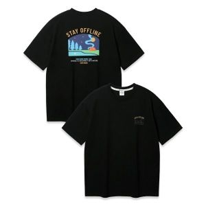 STAY OFFLINE 오버핏 반팔티 AST4789 3 COLOR M 화이트