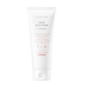 바이오코스메틱 에스네이처 아쿠아 라이스 약산성 클렌징폼 160ml (4개)_이미지