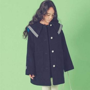  아이러브제이 B. 포를리 빅카라 방모 코트 JUWOU03