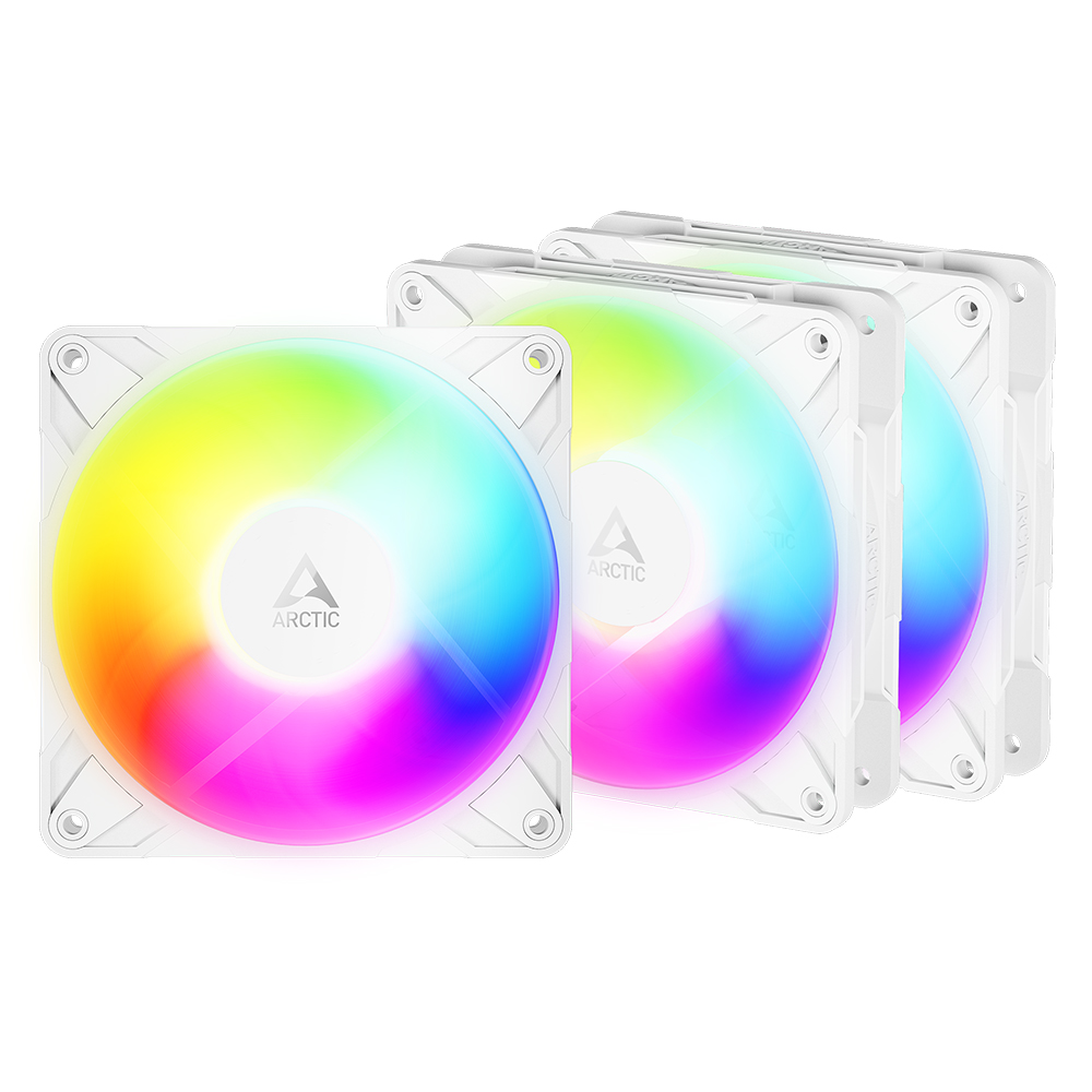 ARCTIC P12 Pro ARGB Reverse 피씨디렉트 (3팩, 화이트)_이미지