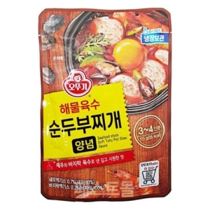 오뚜기 해물육수 순두부찌개 양념 115g (6개)_이미지