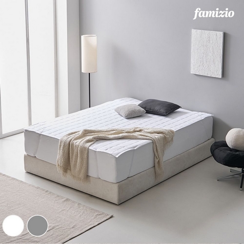 파미지오 스타일 누빔 방수 매트리스 침대패드