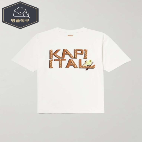 캐피탈 Other B 프린트 코튼-저지 티셔츠 K2508SC005 B0081931402_이미지
