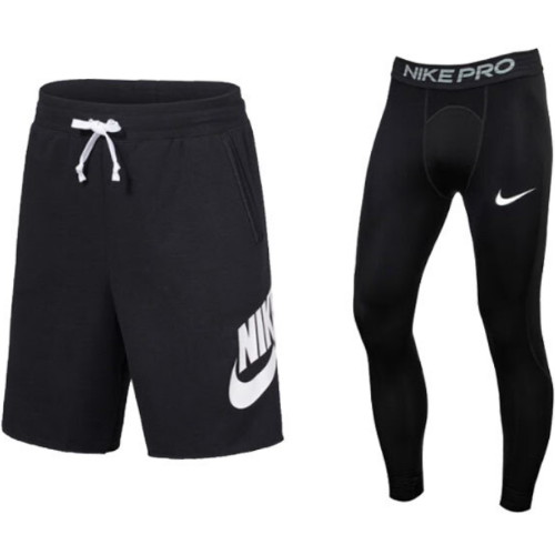 나이키 반바지 레깅스 세트 AR2376-010+BV5642-010_이미지