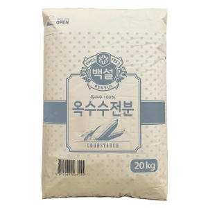 백설 옥수수 전분 20kg이미지입니다. 누르면 해당 게시물로 새창이동합니다.