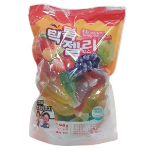 건영제과 틱톡 젤리 믹스 1440g 짜먹는 젤리