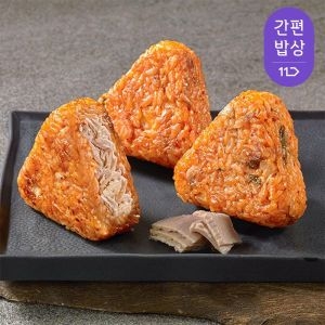 한우물 참치김치 구운주먹밥 100g (12개)