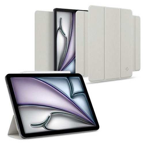 슈피겐 iPad Air 11 M2 에어스킨 폴리오 원탭 케이스_이미지