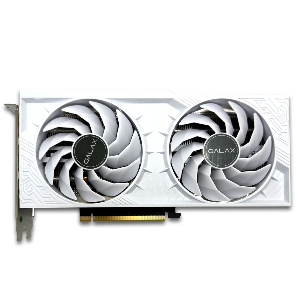 갤럭시 GALAX 지포스 RTX 4060 Ti WHITE OC D6 8GB_이미지