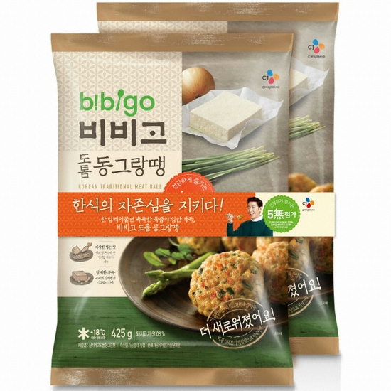 CJ제일제당 비비고 도톰 동그랑땡 425g (6개)_이미지
