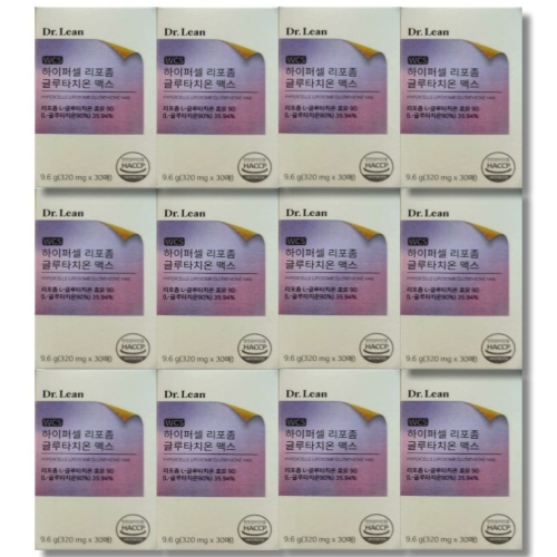 닥터린 하이퍼셀 리포좀 글루타치온 맥스 320mg 30매 (12개)