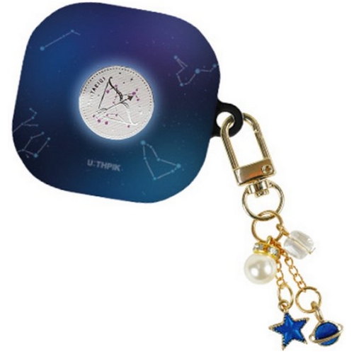 갤럭시 버즈2 프로 조디악 메탈파츠 키링 케이스