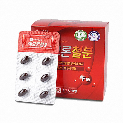 종근당건강 헤모론철분 60캡슐 (2개)_이미지