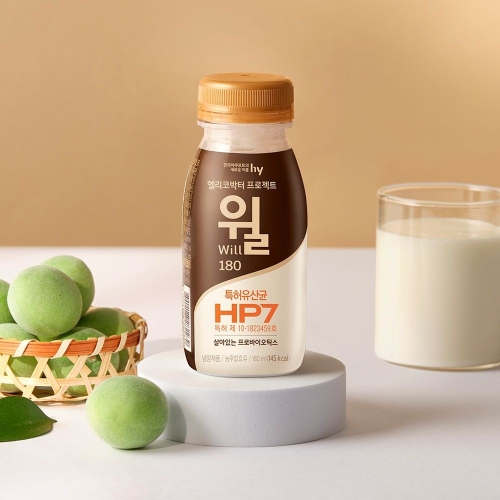 한국야쿠르트 헬리코박터 프로젝트 윌 오리지널 에코 180ml