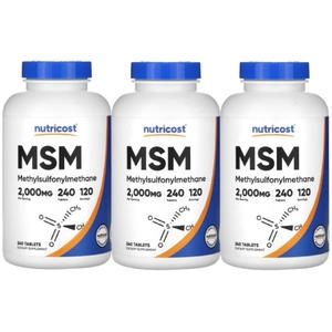 뉴트리코스트 MSM 2000mg 240캡슐 (3개)_이미지
