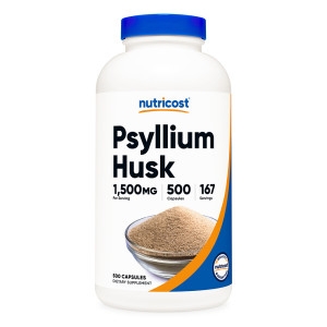 뉴트리코스트 실리엄 허스크 1500mg 글루텐프리 500정