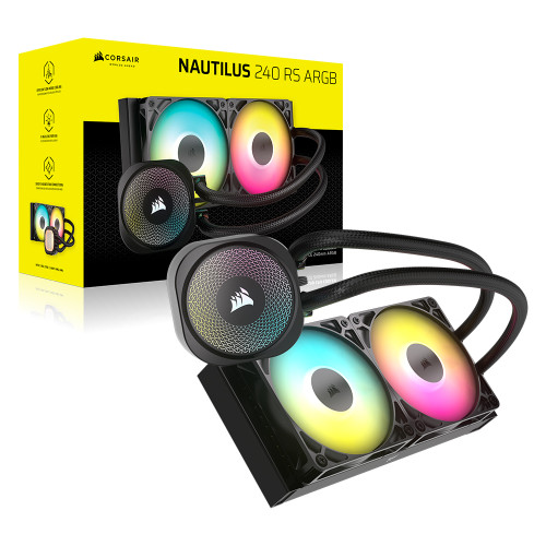 CORSAIR NAUTILUS 240 RS ARGB (블랙)_이미지