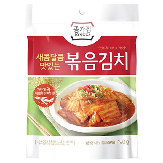 종가 볶음김치 190g (1개)_이미지