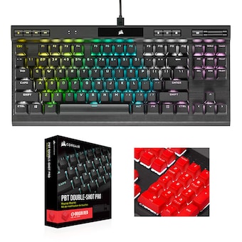 CORSAIR <b>K70</b> <b>RGB</b> <b>TKL</b> CHAMPION+PBT Double-shot Keycaps Pro
