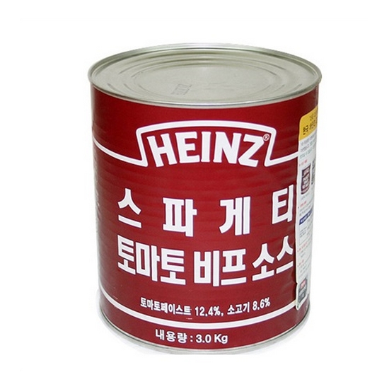  하인즈 스파게티 토마토 비프 소스 3kg [1개]