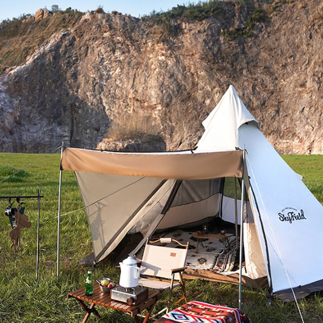 스카이필드 실버 헥사 인디언 텐트_이미지
