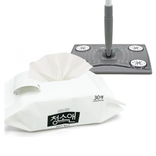 굿드림포유 청소앤 청소포용 밀대 (+정전기30매)_이미지