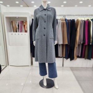조이너스 여성 코트 A라인 캐시미어 모직 핸드메이드 롱 DW4WCH0420