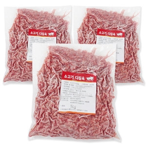 동양냉동푸드 호주산 소고기다짐육 1kg (3개)_이미지