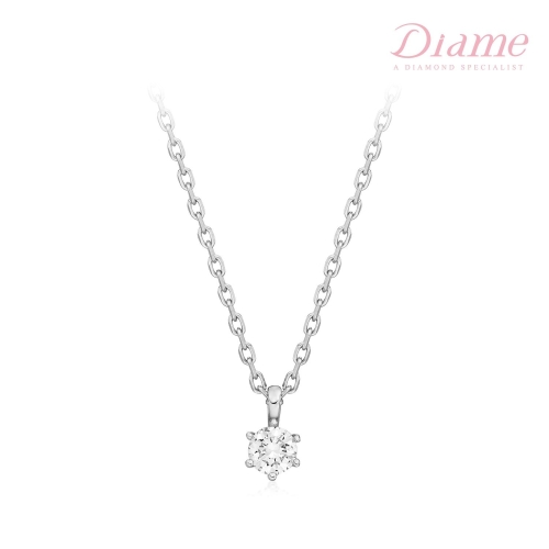 데이지 14K골드 1부 다이아몬드 목걸이 GLDN00201WS